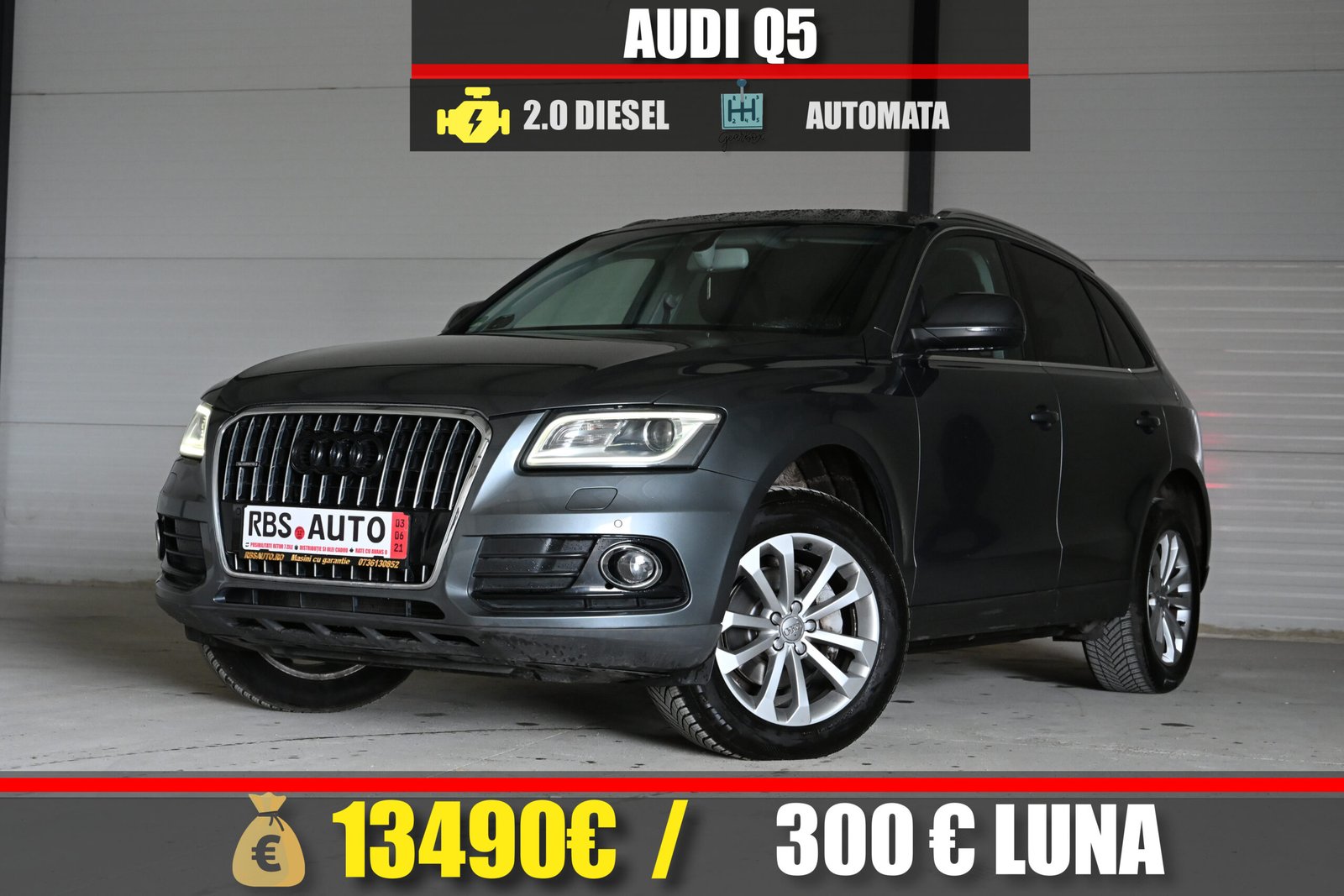 AUDI Q5 2012 MOTOR 2.0 DIESEL 177 CP