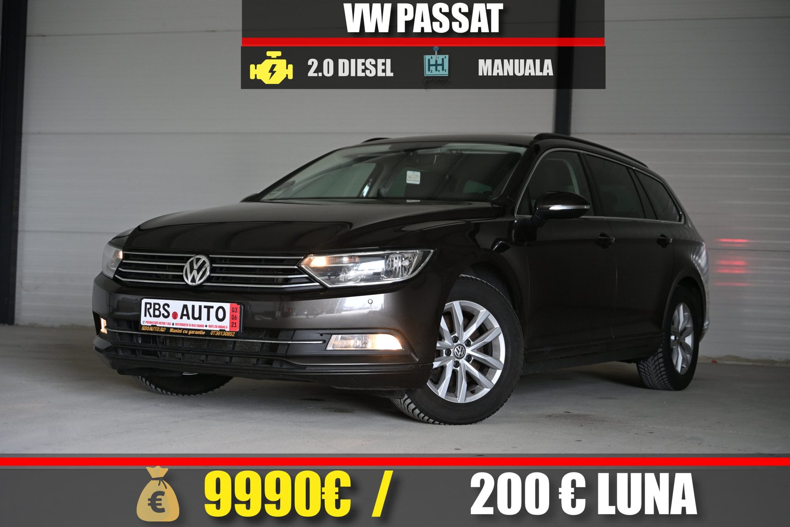 VW PASSAT 2015 MOTOR 2.0 DIESEL 150 CP