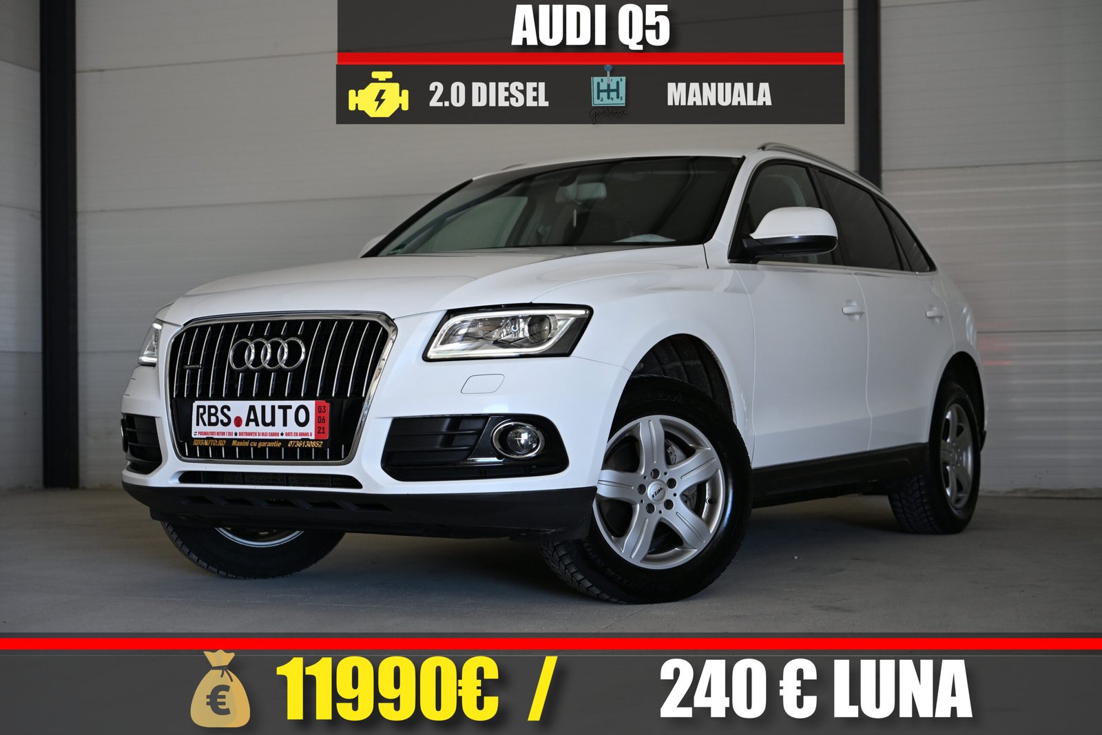 AUDI Q5 2013 MOTOR 2.0 DIESEL 177 CP