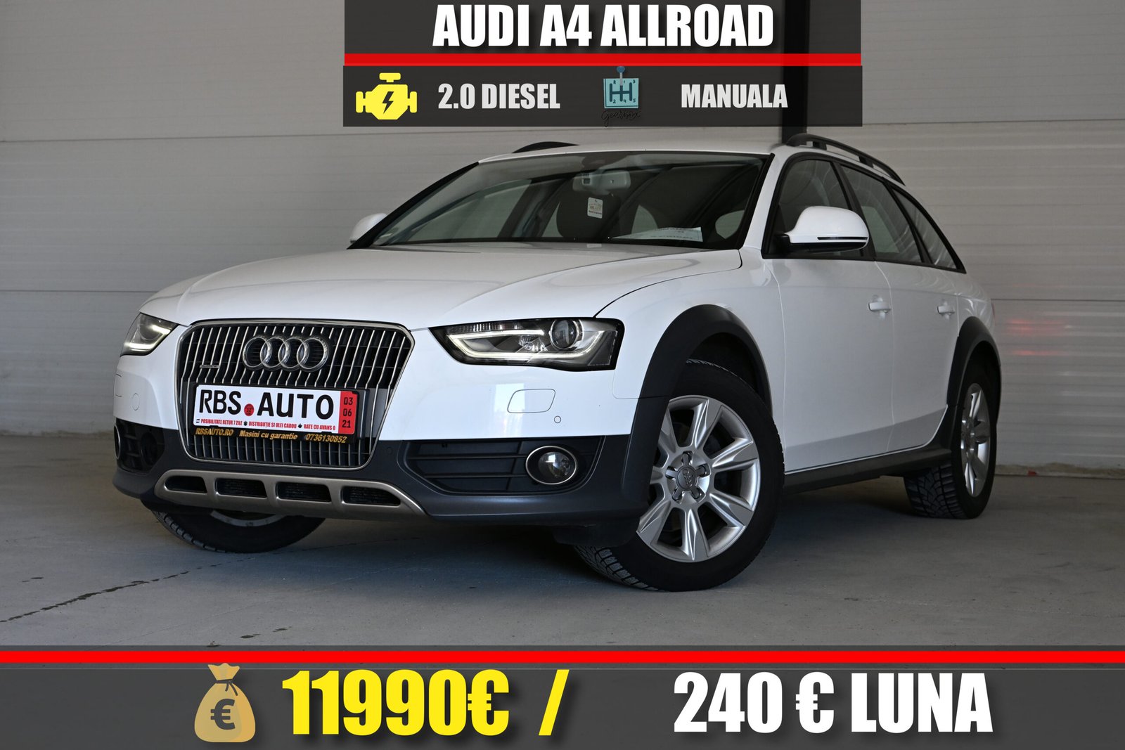 AUDI A4 ALLROAD 2015 MOTOR 2.0 DIESEL 190 CP