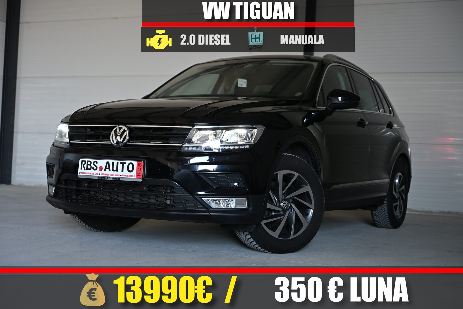 VW TIGUAN 2017 MOTOR 2.0 DIESEL