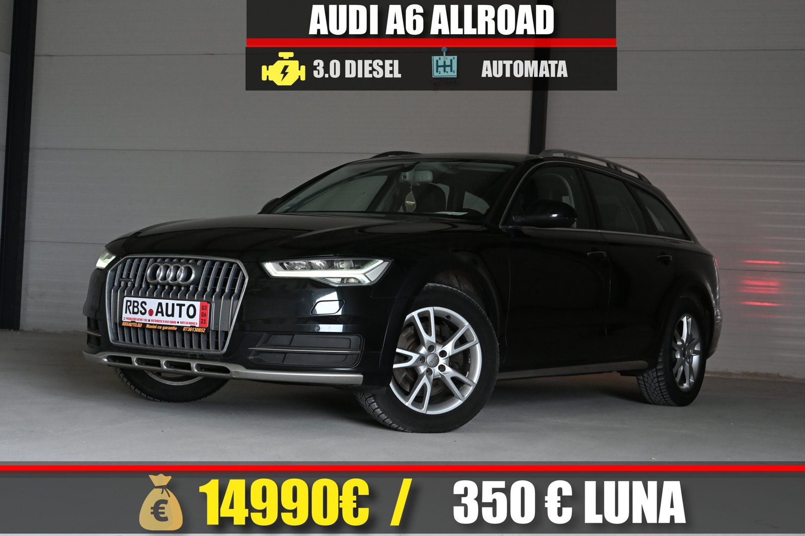 AUDI A6 ALLROAD 2015 MOTOR 3.0 DIESEL 272 CP