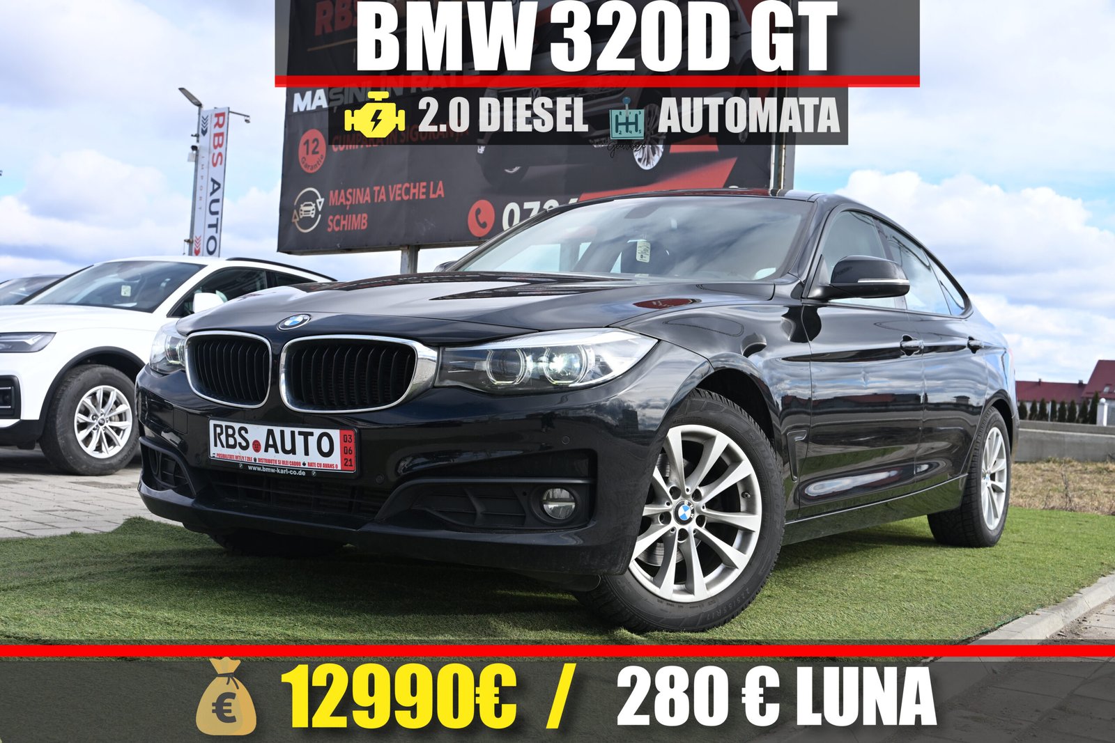 BMW 320d GT 2017 MOTOR 2.0 DIESEL 190 CP