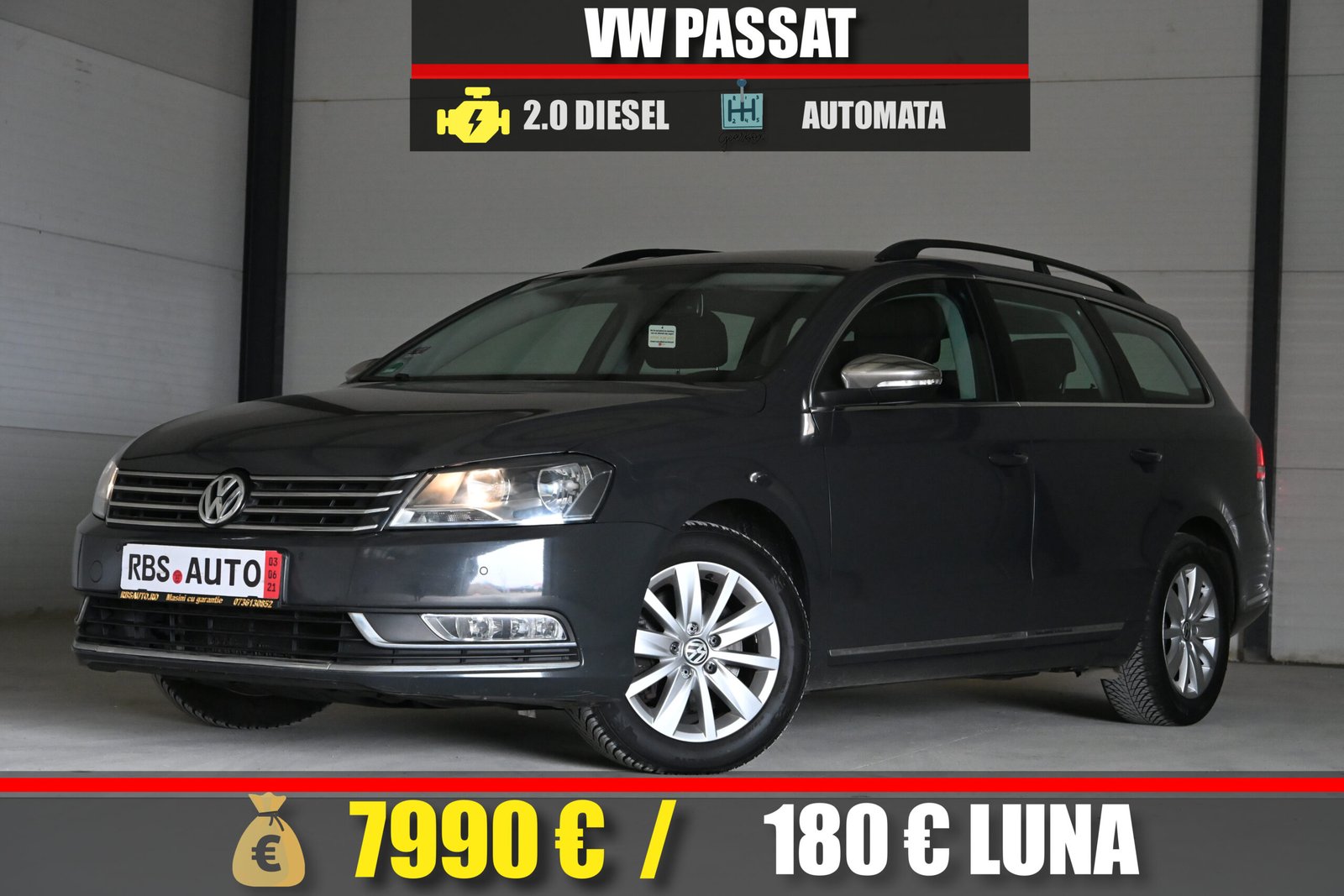 VW PASSAT 2012 MOTOR 2.0 DIESEL 140 CP