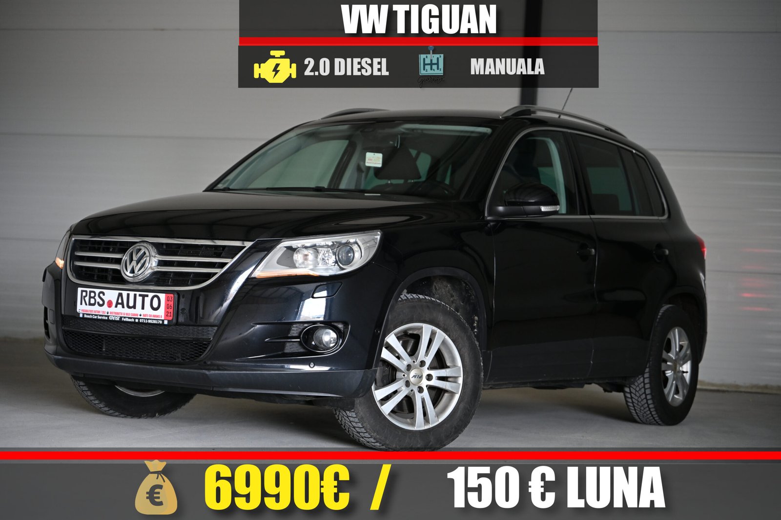 VW TIGUAN 2009 MOTOR 2.0 DIESEL 140 CP 4MOTION